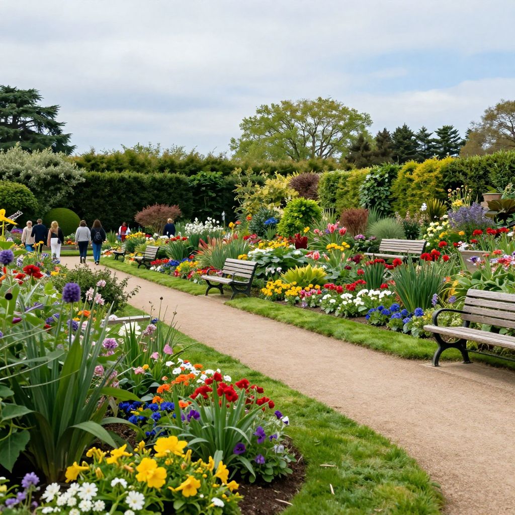 Ropes Mansion Garden