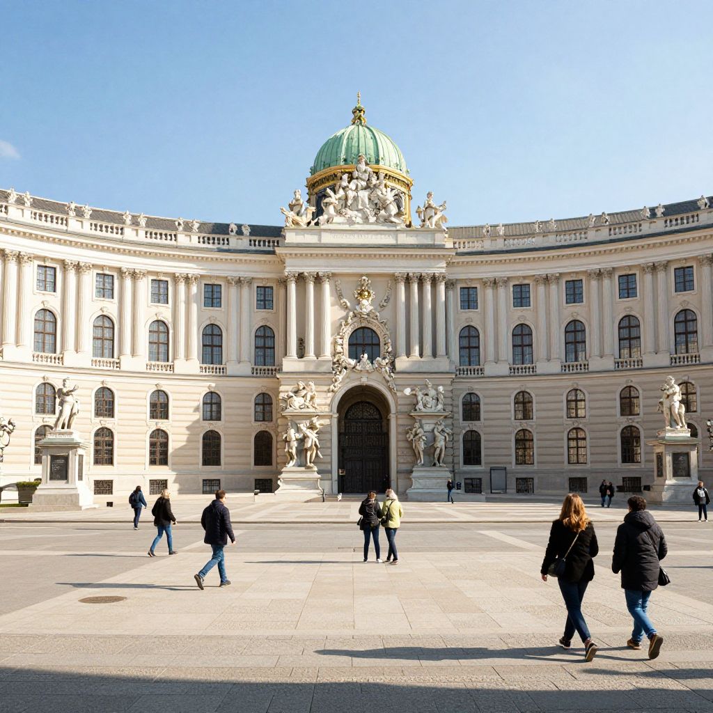 Heldenplatz and Hofburg