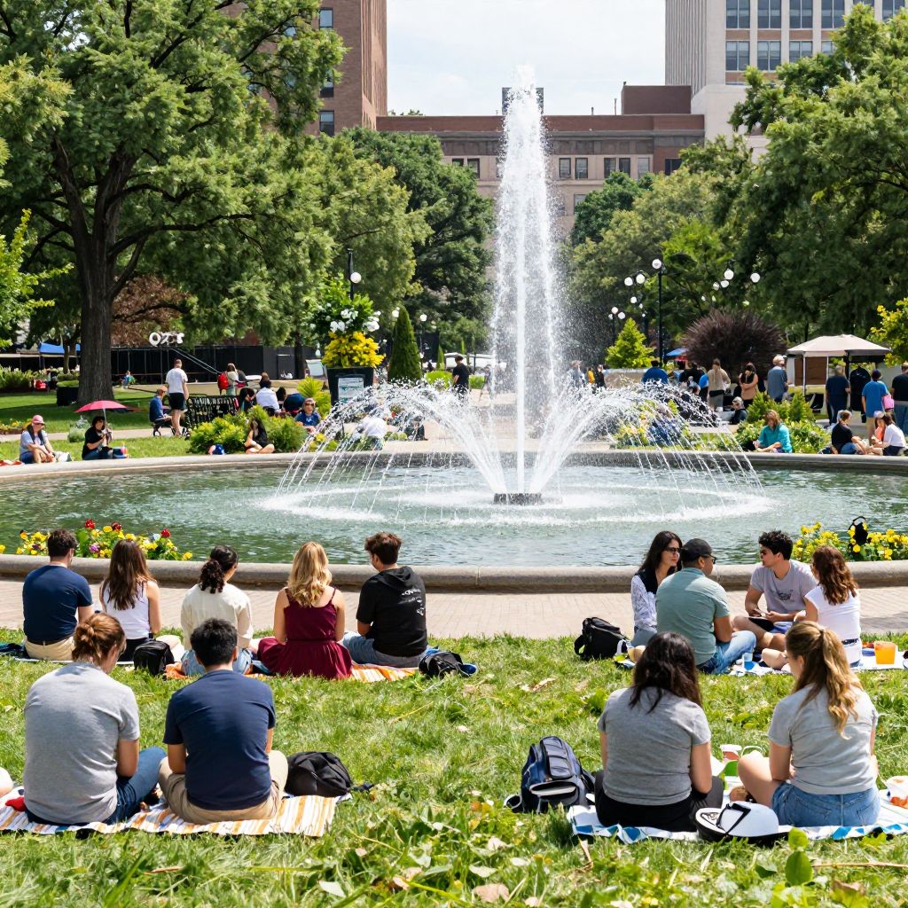 Relax at Triangle Park