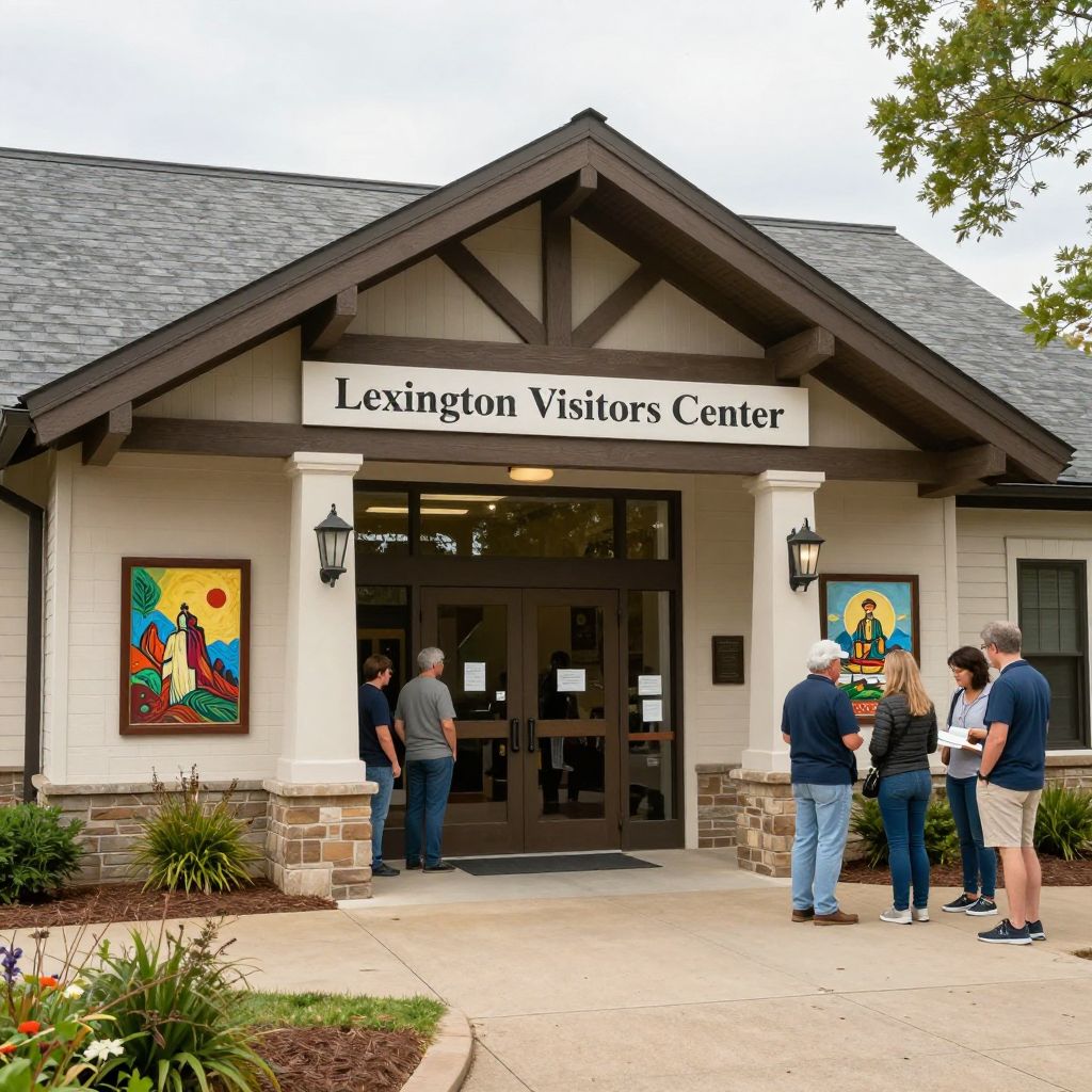 Check out the Lexington Visitors Center