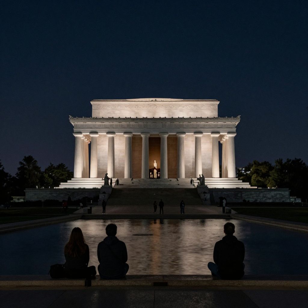 Lincoln Memorial at Night