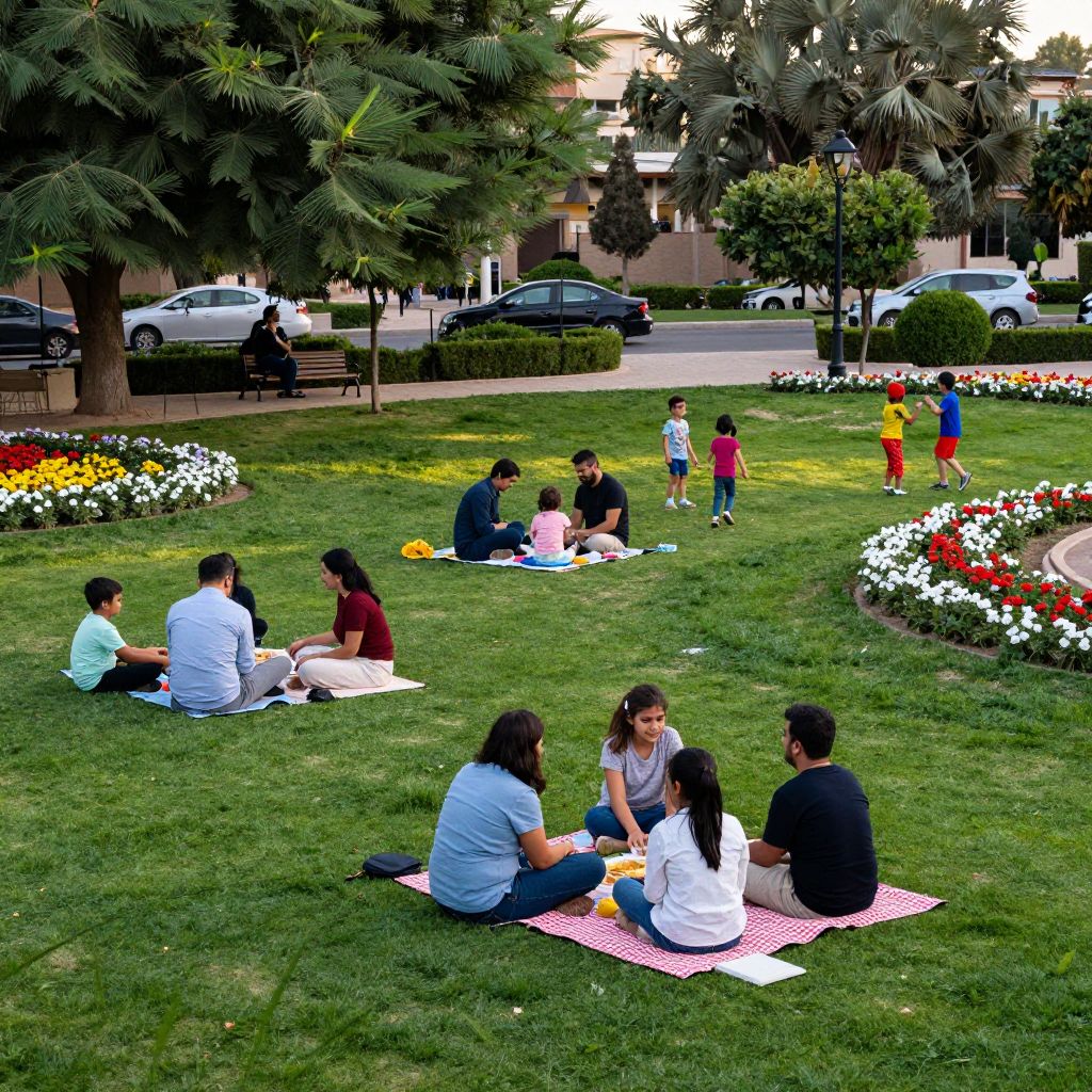 Public Park in Montazah Gardens