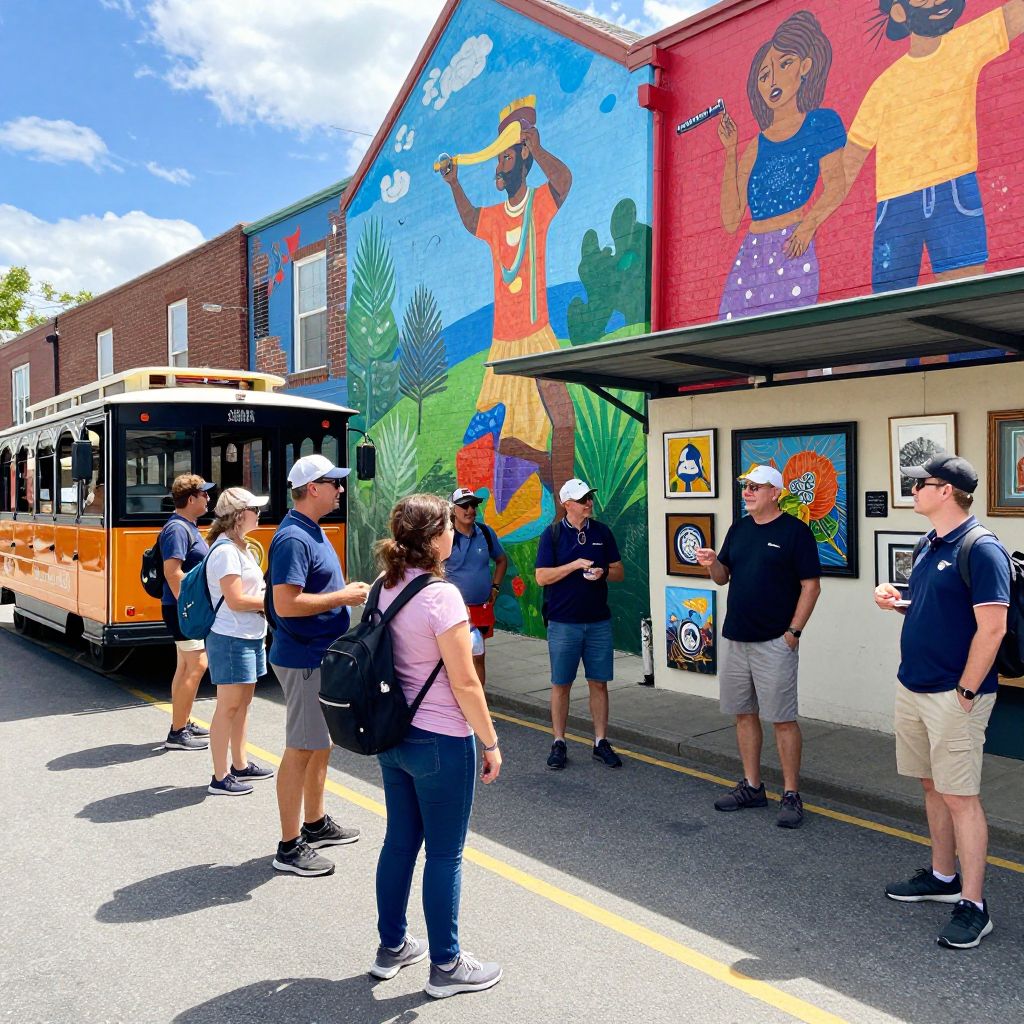 Ashland Mural Trolley Tour