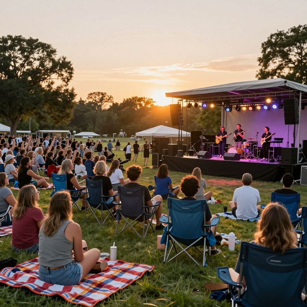 Outdoor Concerts at Brookside Park