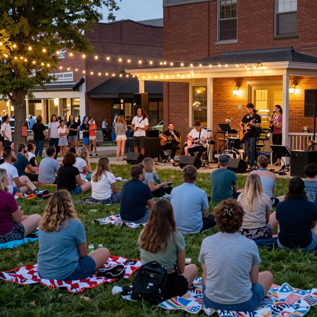 Outdoor Concerts in Downtown Ashland