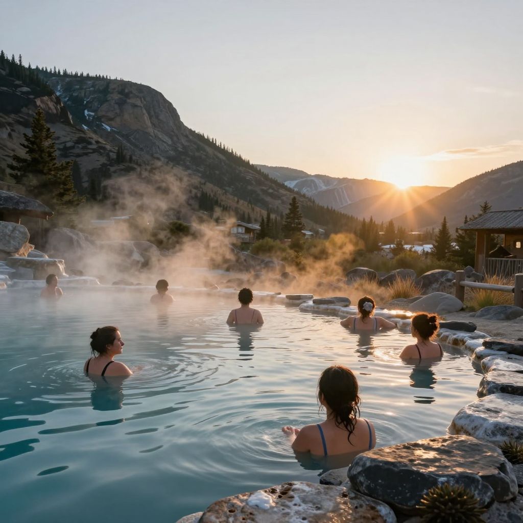Soak in the Natural Pools at Cottonwood Hot Springs