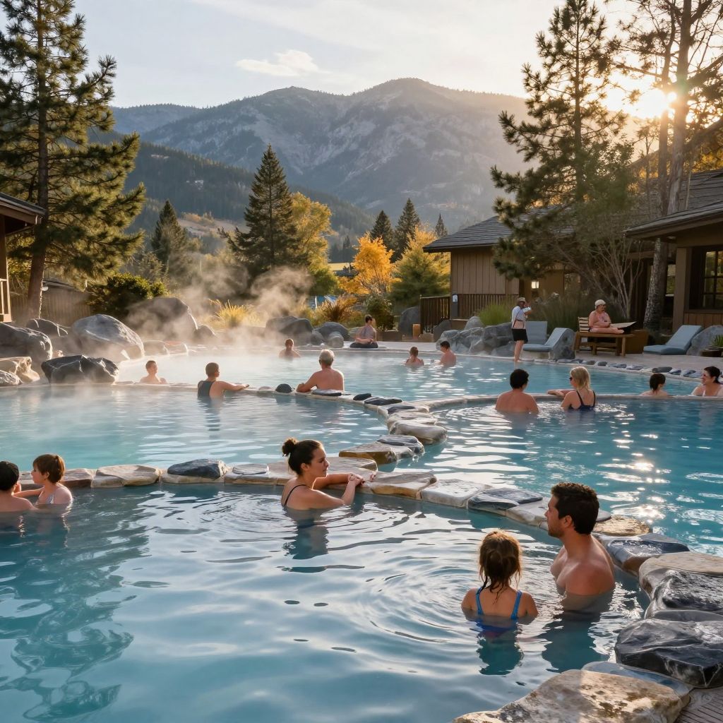 Relax in the Hot Springs at Mount Princeton Hot Springs Resort