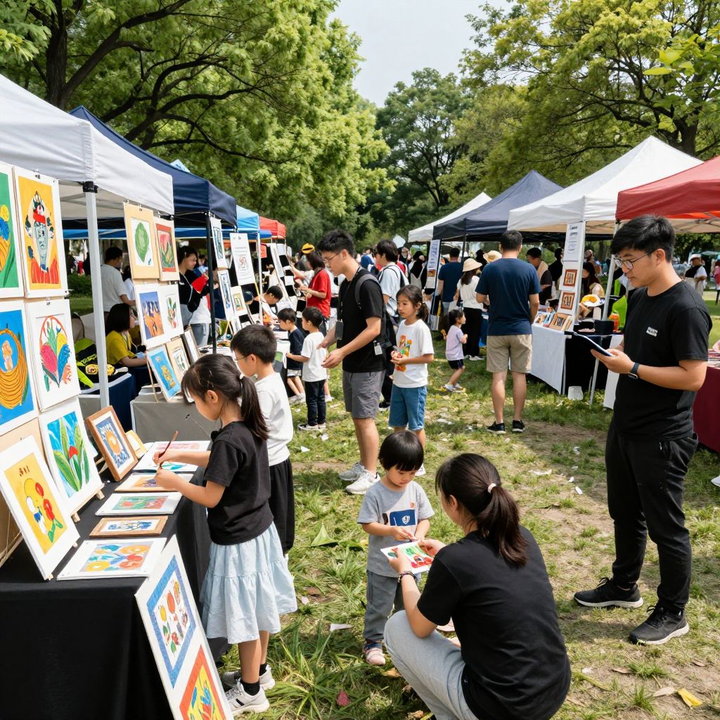 Art in the Park Event