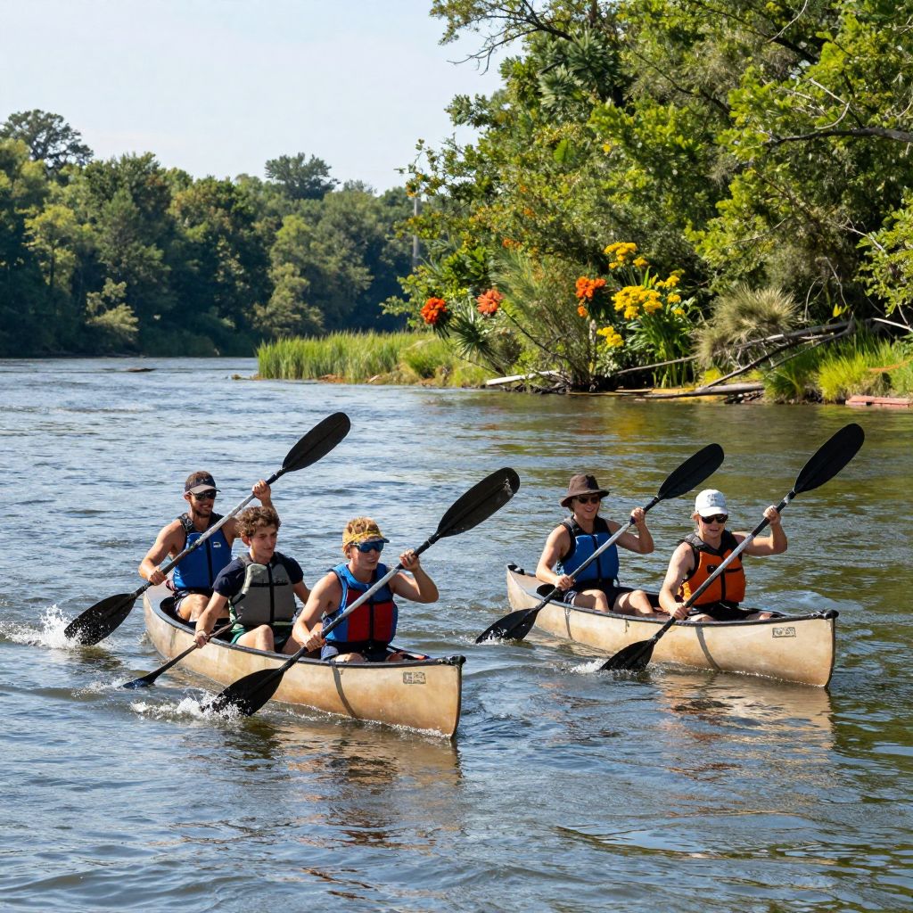 Canoe or kayak down the Chattahoochee River