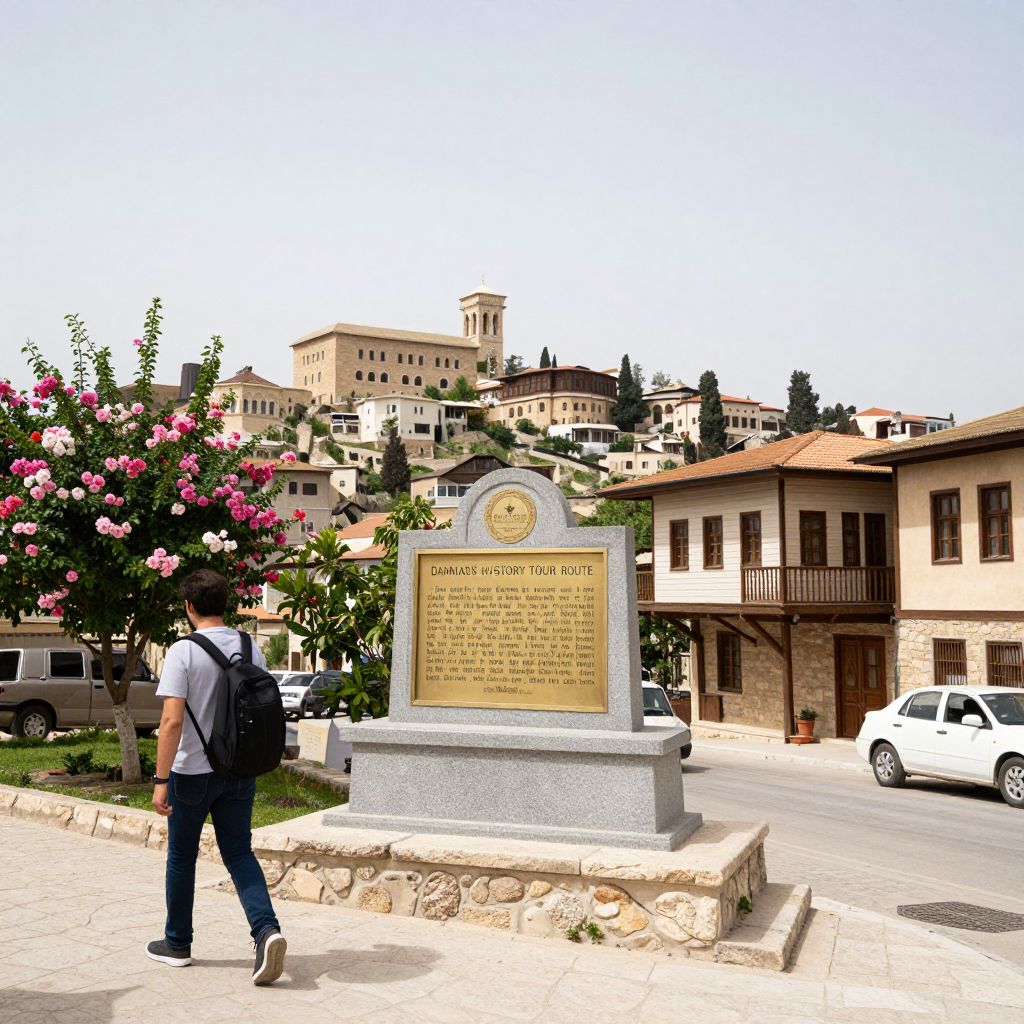 Damascus History Tour Route