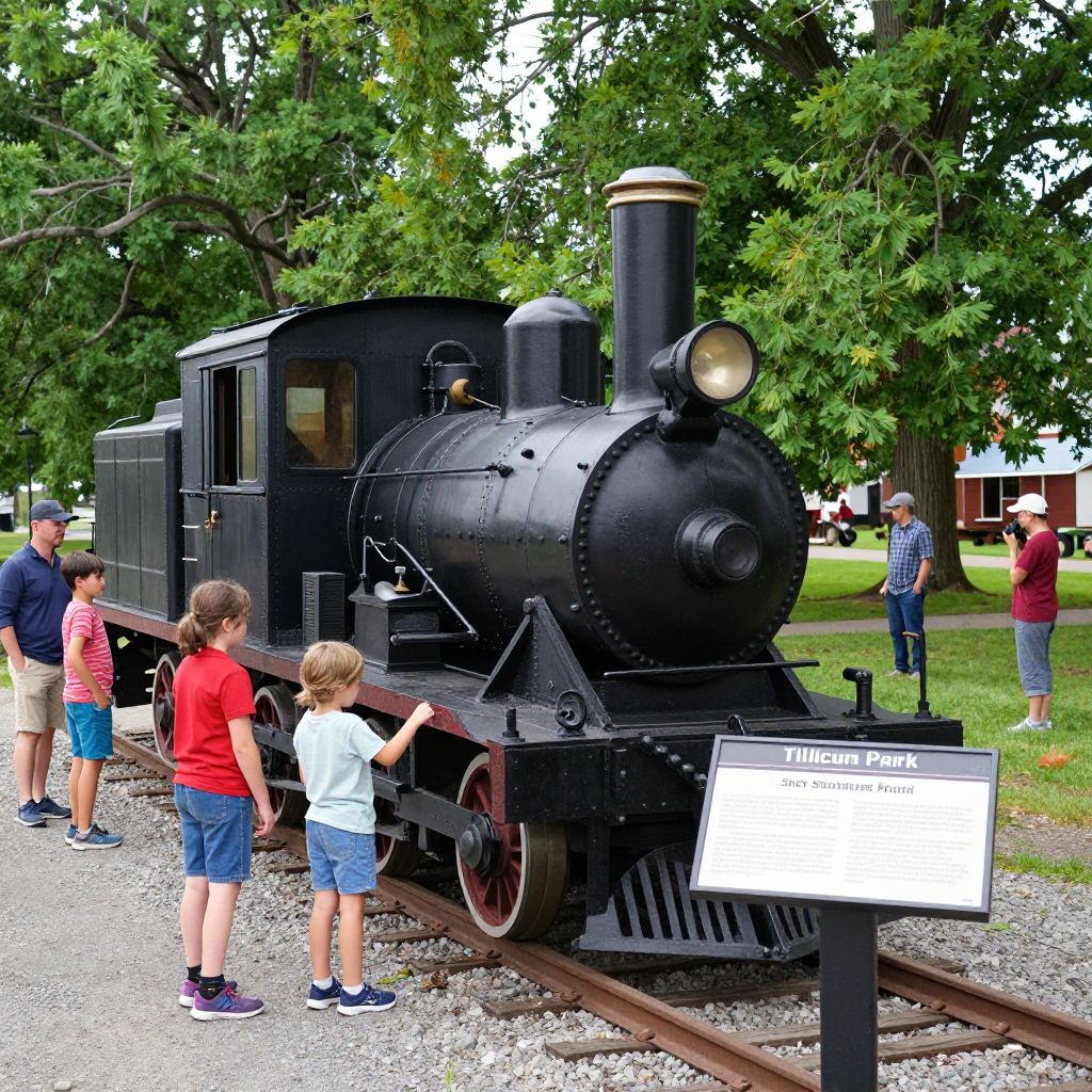 Shay Locomotive Engine