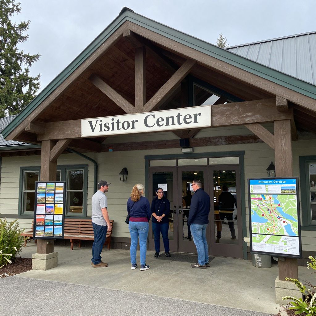 Visitor Center in Forks