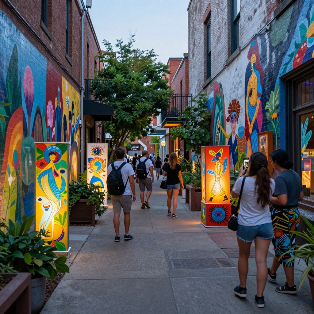 Franklin Arts District Alleys