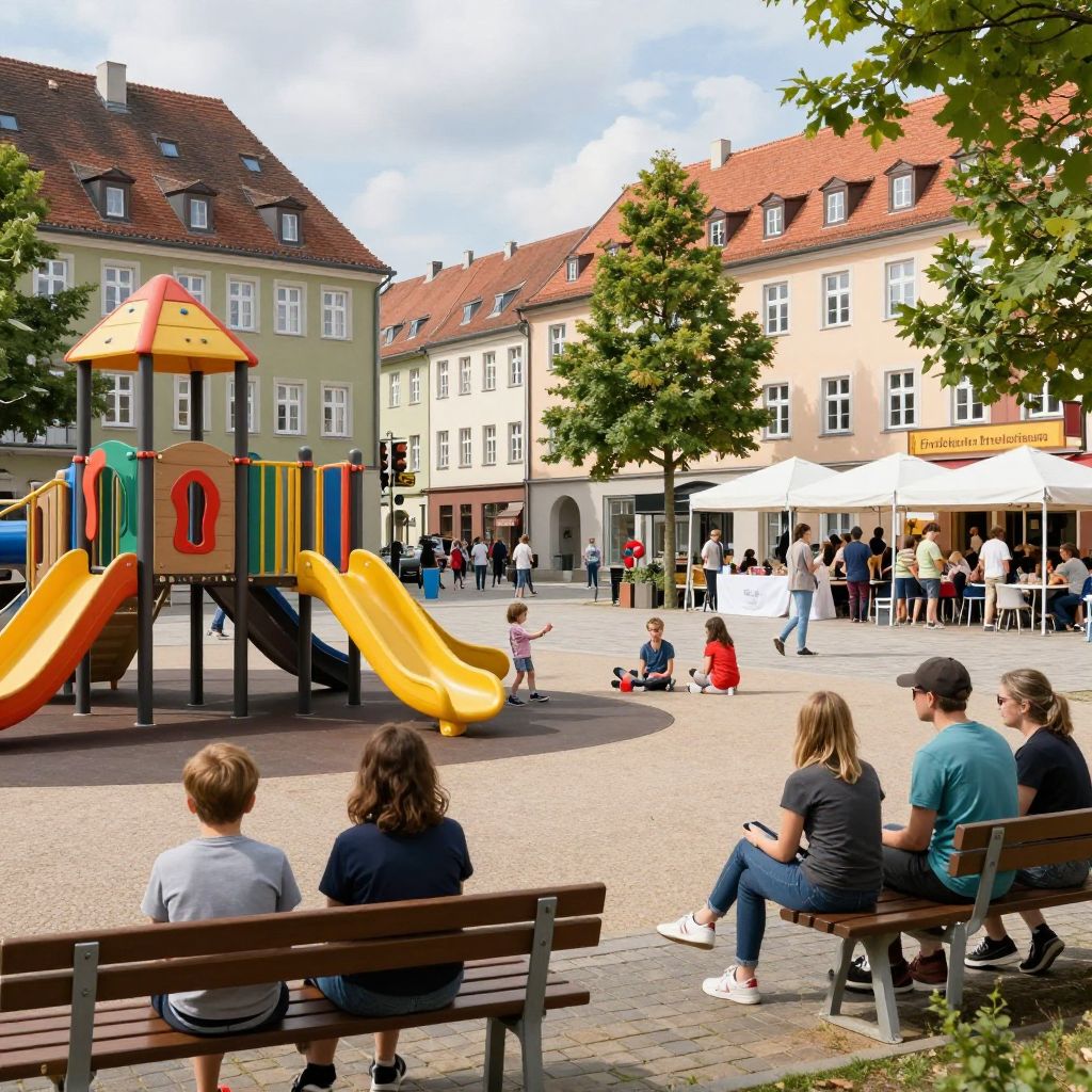 Marktplatz von Fredericksburg