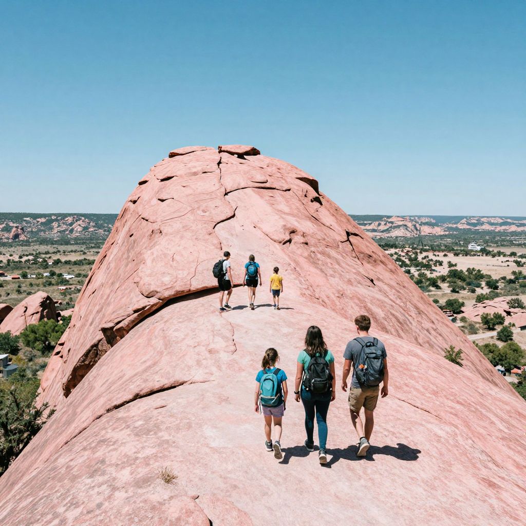 Hike at Enchanted Rock State Natural Area