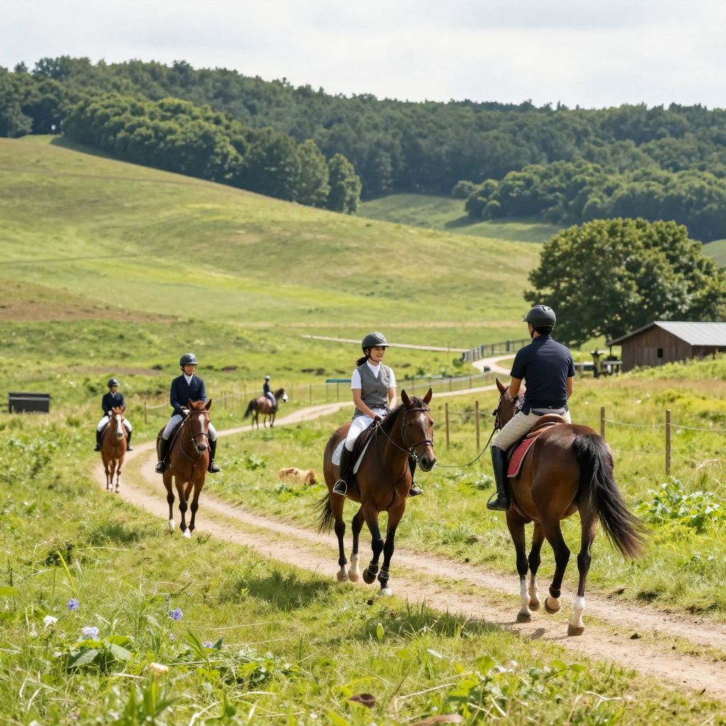 Equestrian Activities at Local Stables