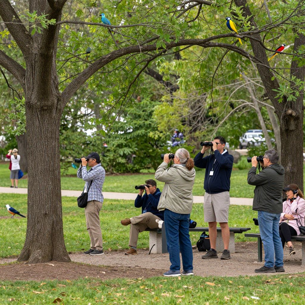 Birdwatching at Riverbend Park
