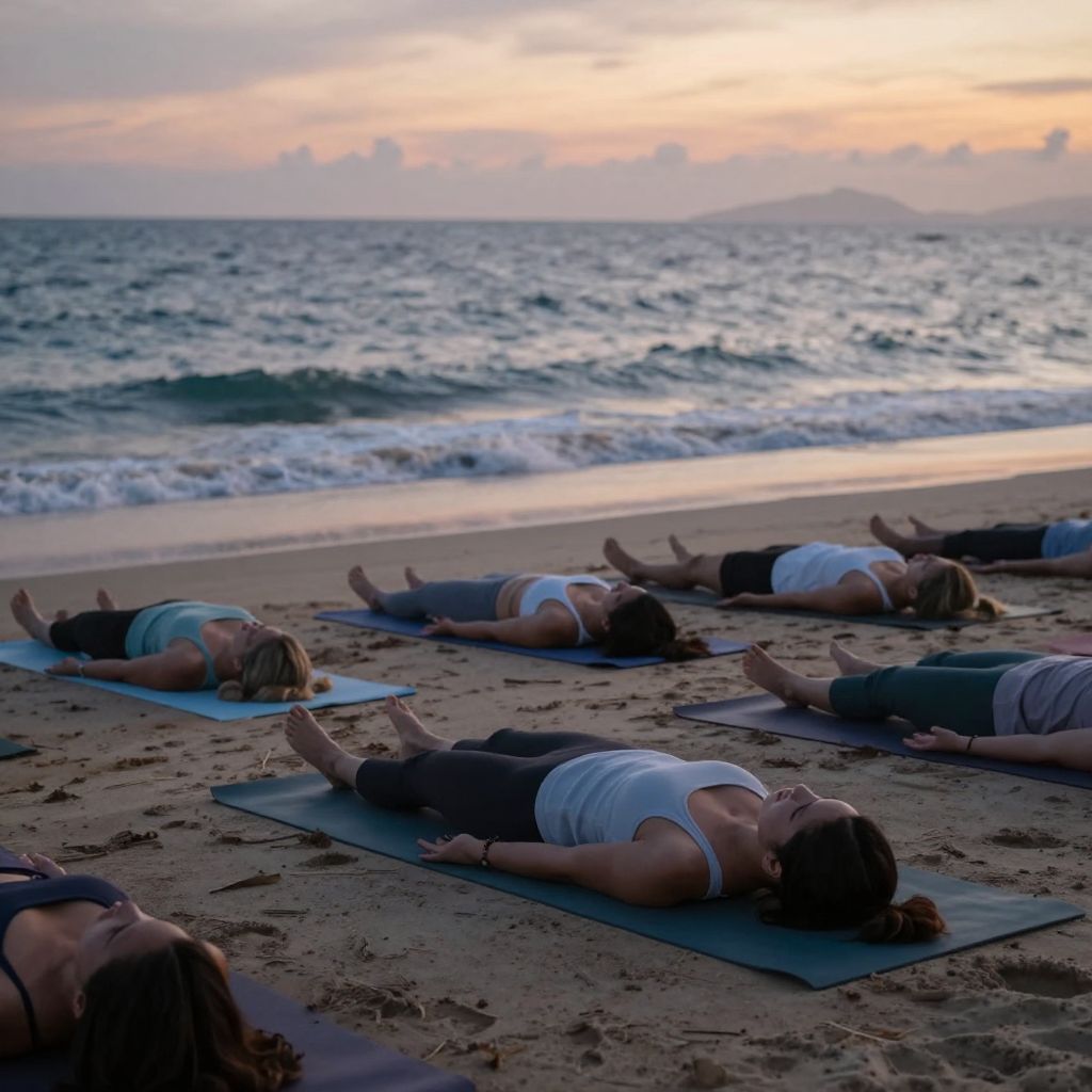Yoga on the Beach