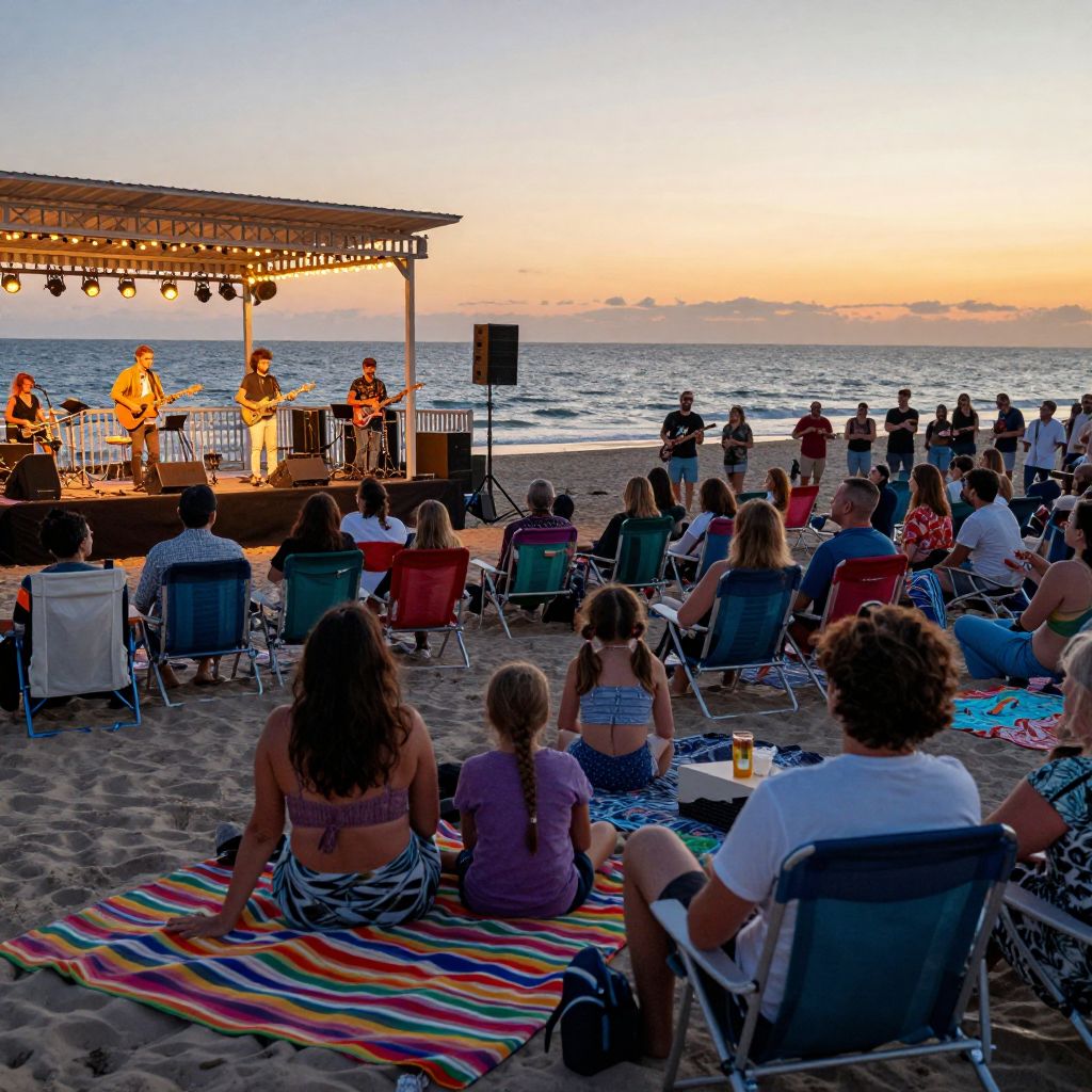 Seashell Stage Concert