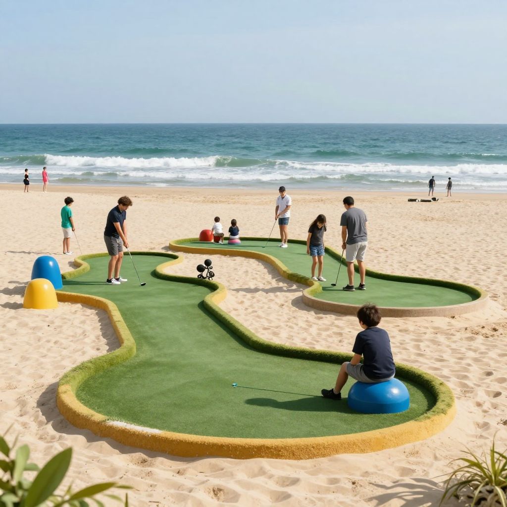 Beachfront Mini-Golf Course