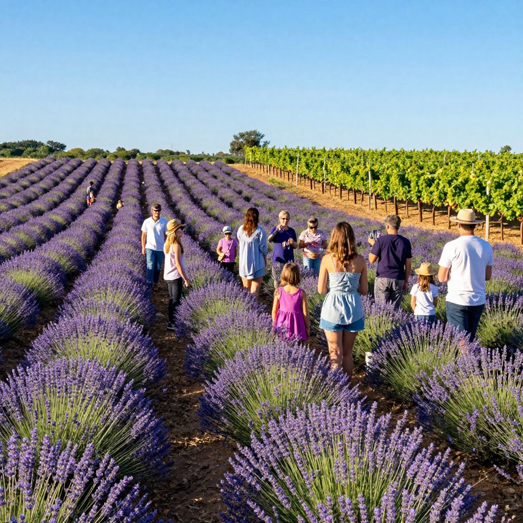 White Oak Lavender Farm & Purple WOLF Vineyard