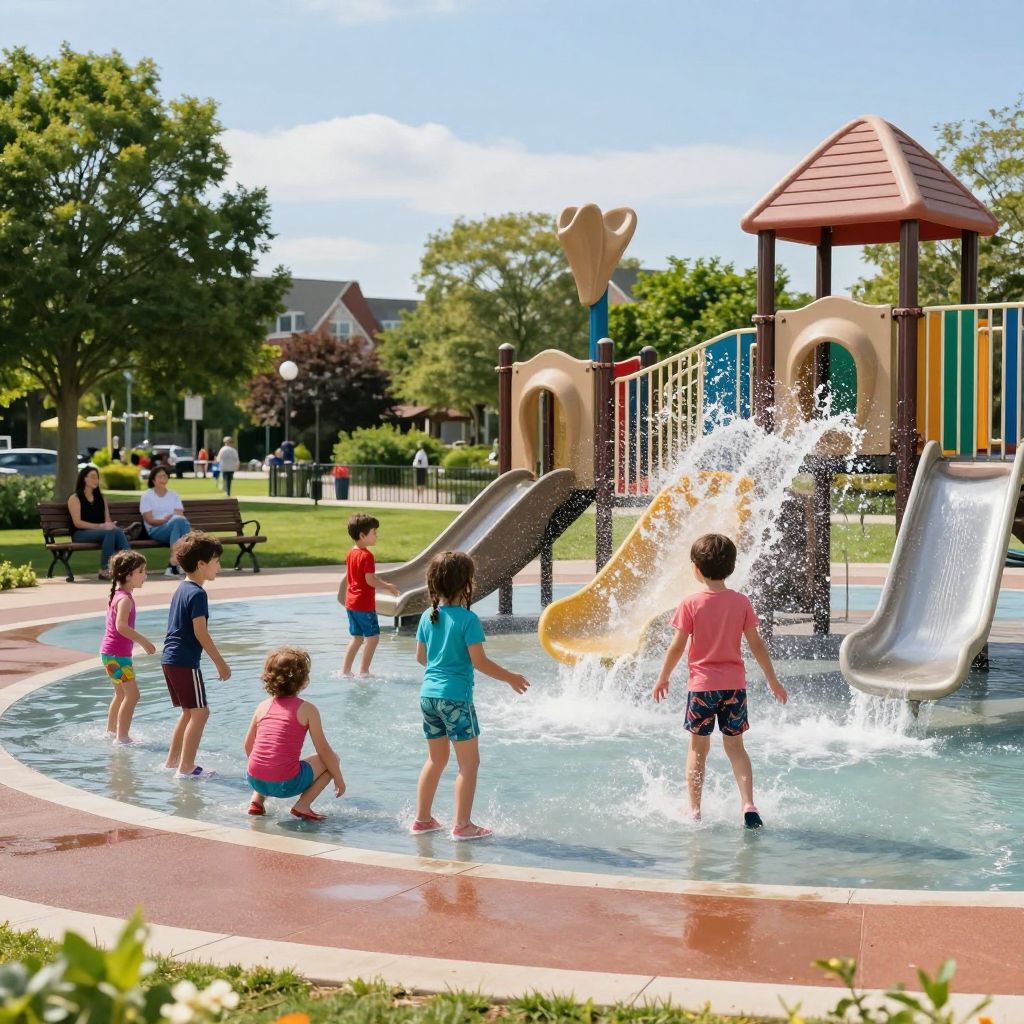 Town Centre Park Splash Pad