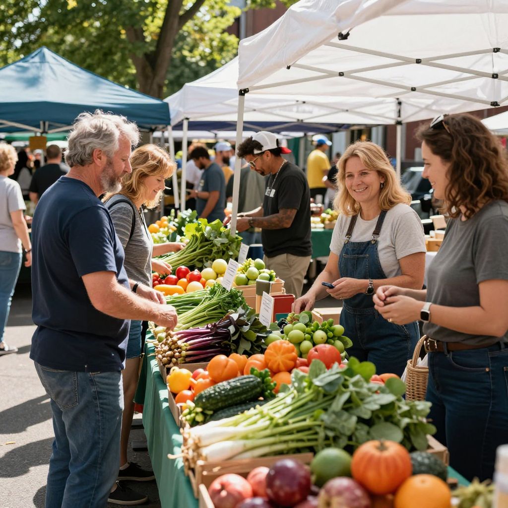 Farmers' Market in Lebanon