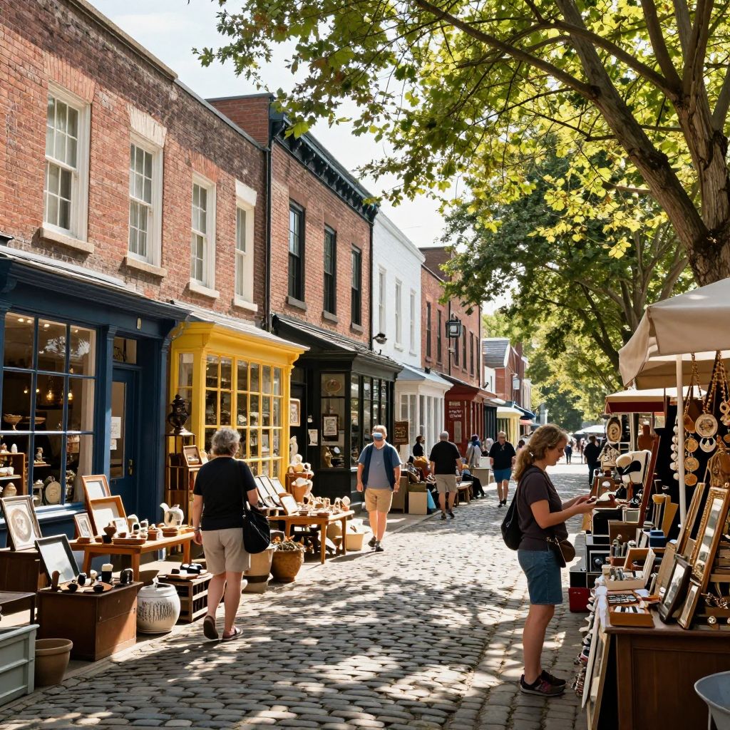 Historic Downtown Lebanon's Antique Shops