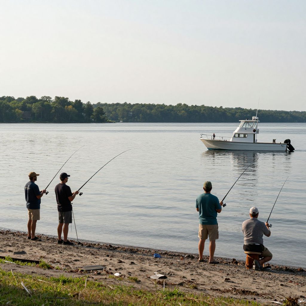 Go Fishing or Book a Fishing Charter at Lexington State Harbor