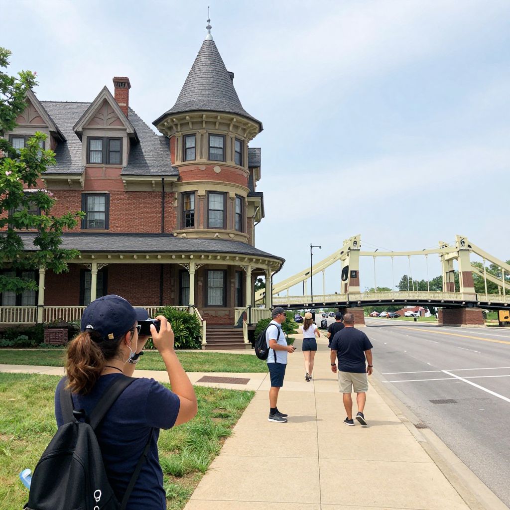 Visit Historic Landmarks Including the Cadillac House and Croswell Swinging Bridge