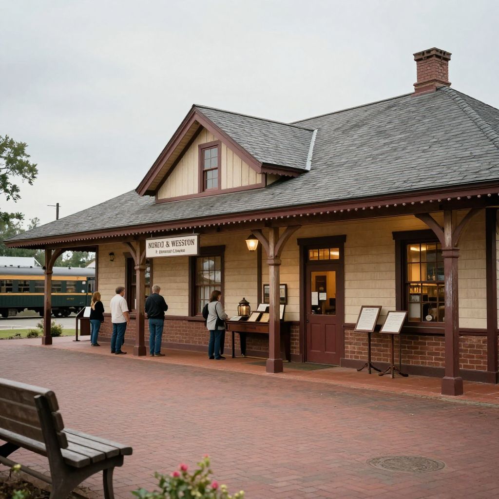 Historic Luray Norfolk & Western Passenger Station