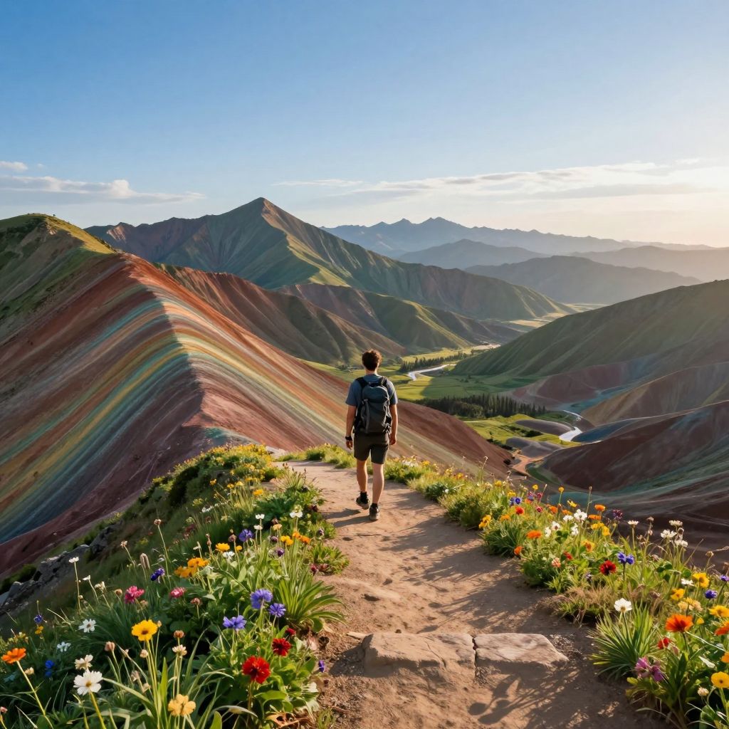 Rainbow Mountain Trails