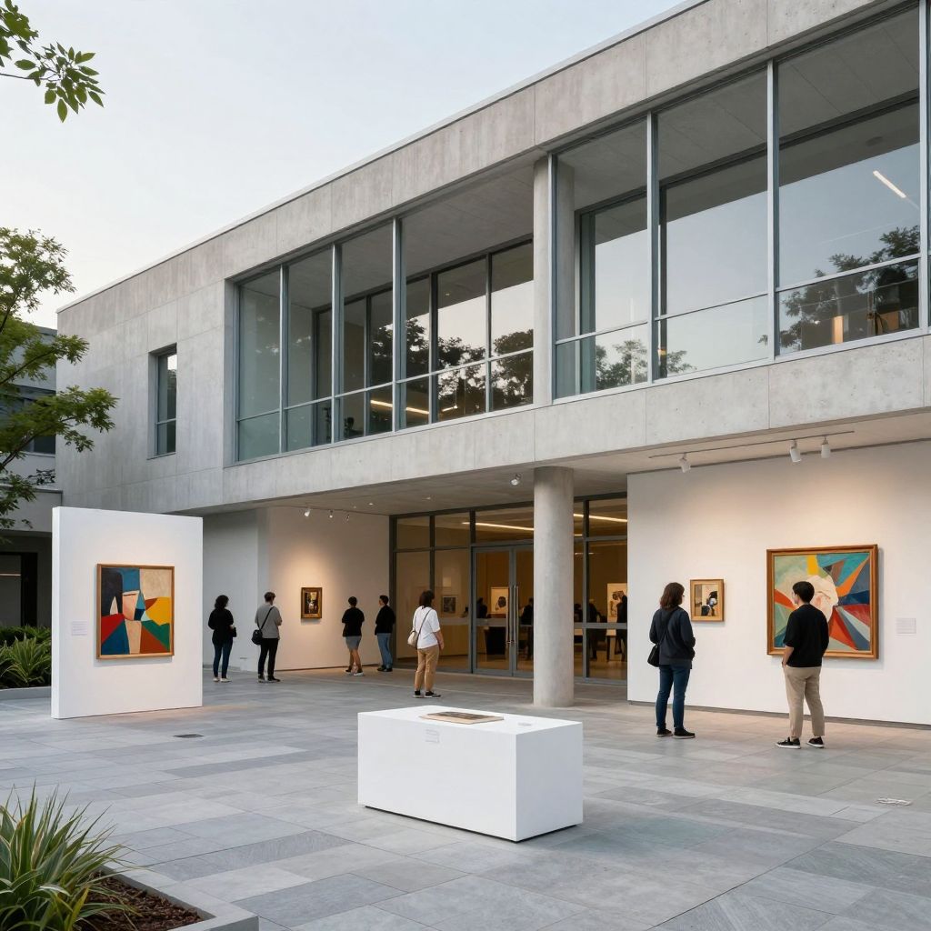 Visit the Modern Mary M. Torggler Fine Arts Center