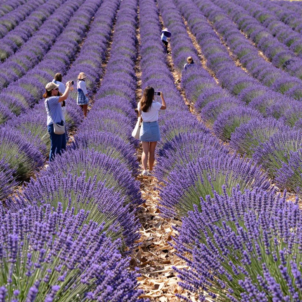 Vaucluse lavender fields