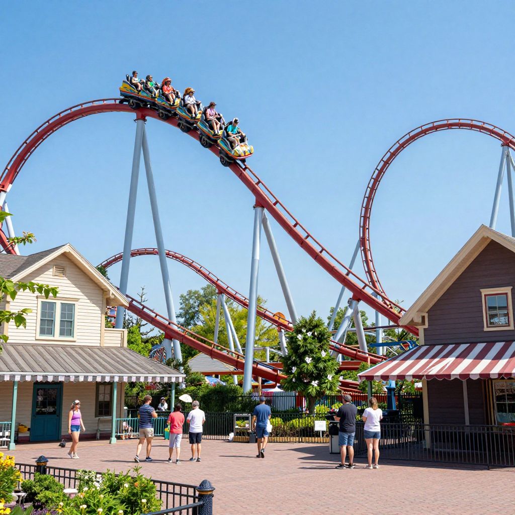 Thrill-Seek at Knott’s Berry Farm, Buena Park