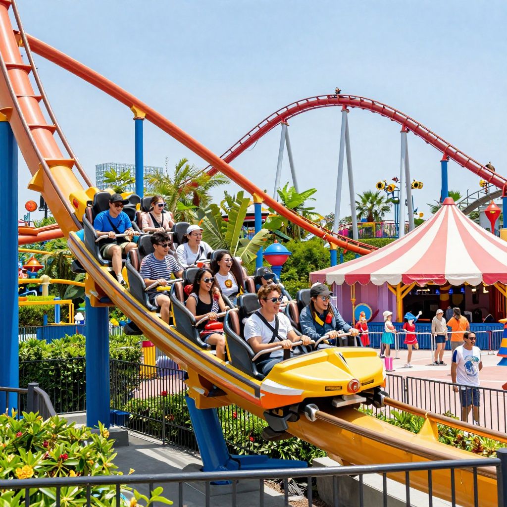 Enjoy Thrilling Rides at Disney California Adventure Park