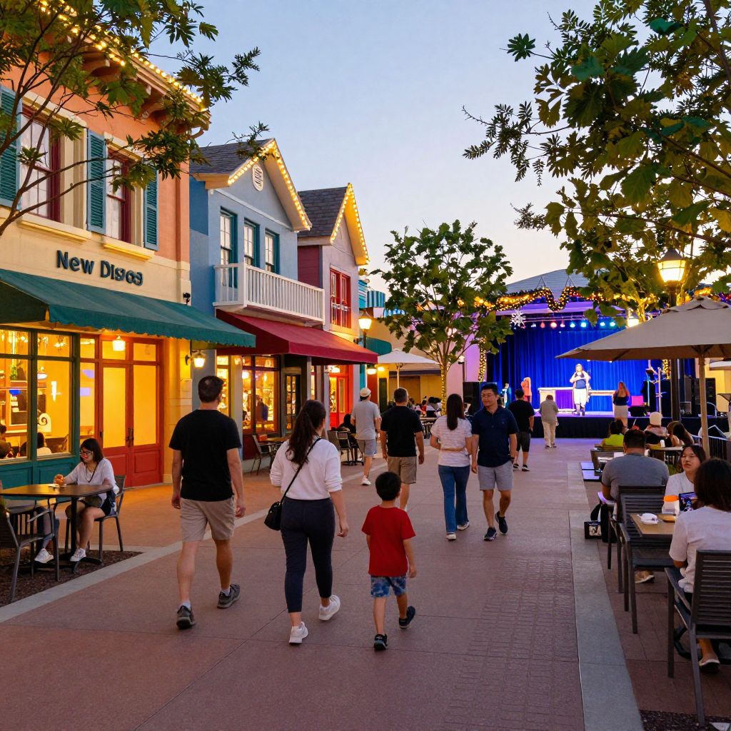 Stroll Through the Downtown Disney District