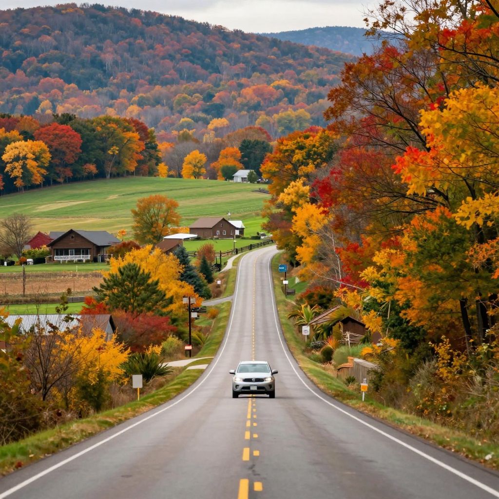 Scenic Drives Through Orange County