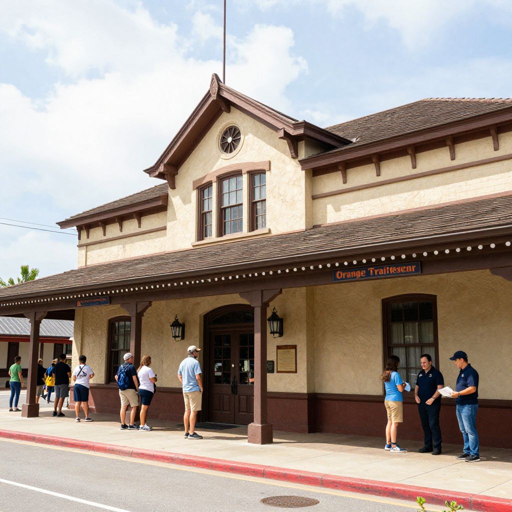 Historic Orange Train Station and Visitors Center