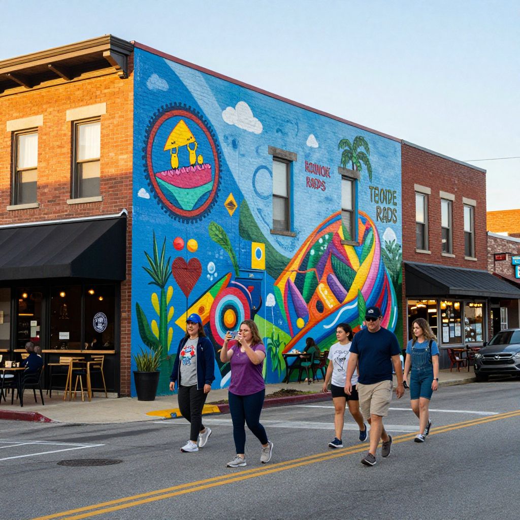 Downtown Roanoke Rapids Murals