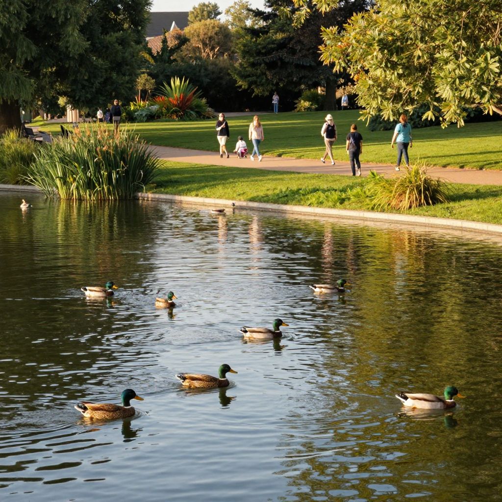 Duck Pond at Waterworth Memorial Park