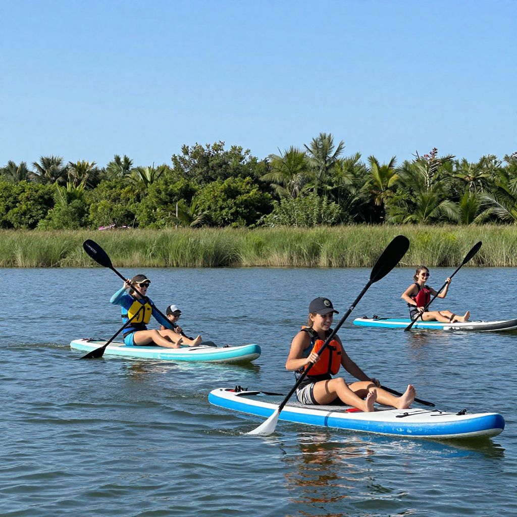 Kayaking with Surf and Adventure Co.