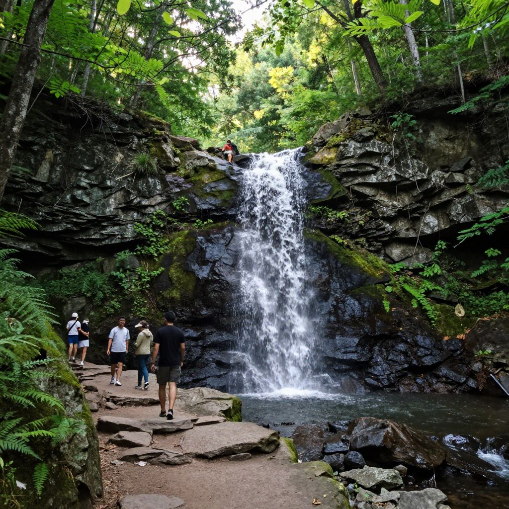 Dark Hollow Falls