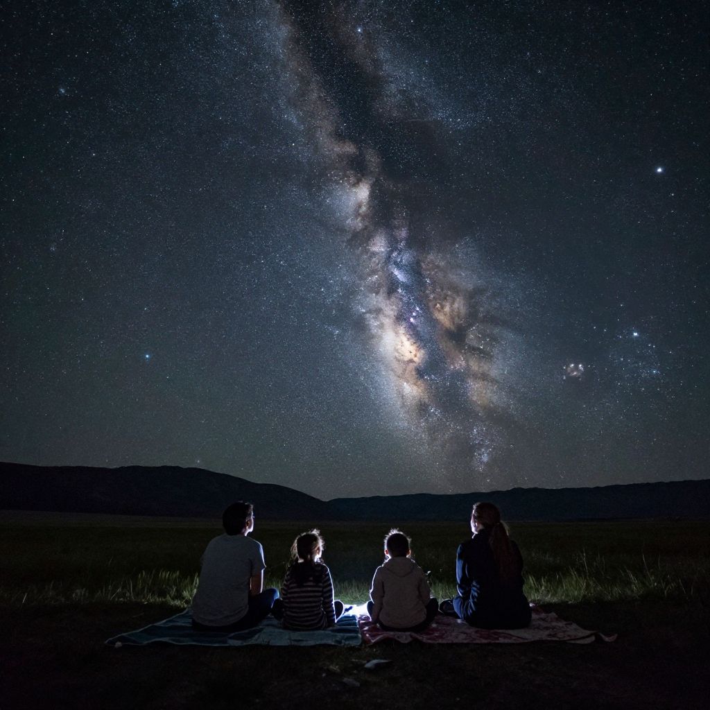 Stargazing in Central Idaho