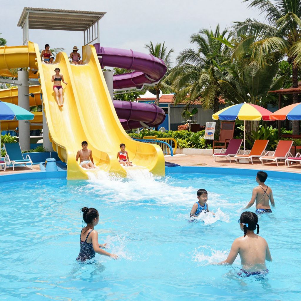 Volcano Island Water Park