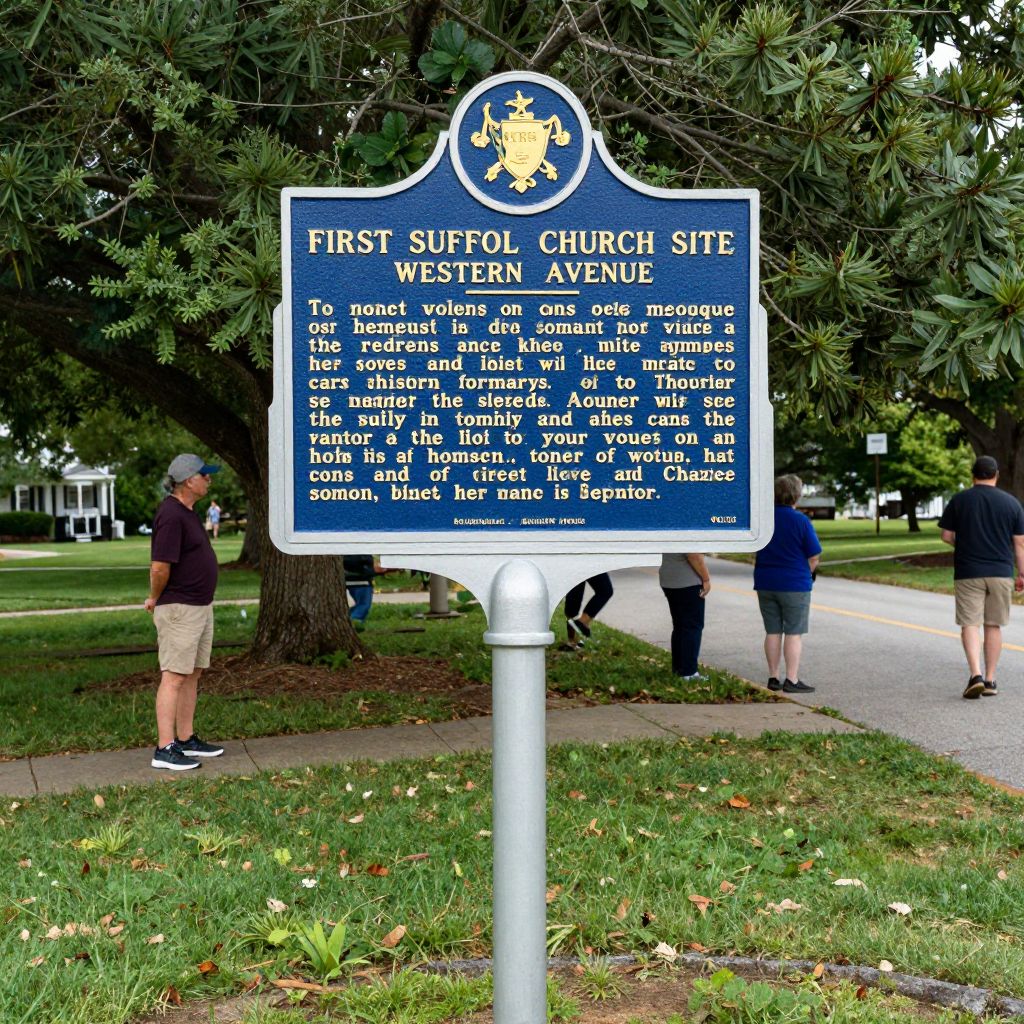 First Suffolk Church Site