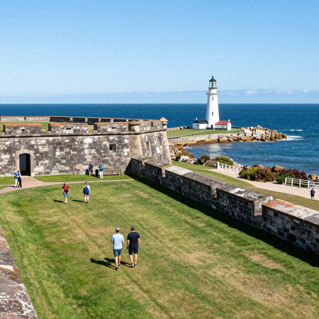 Fort Rodd Hill and Fisgard Lighthouse