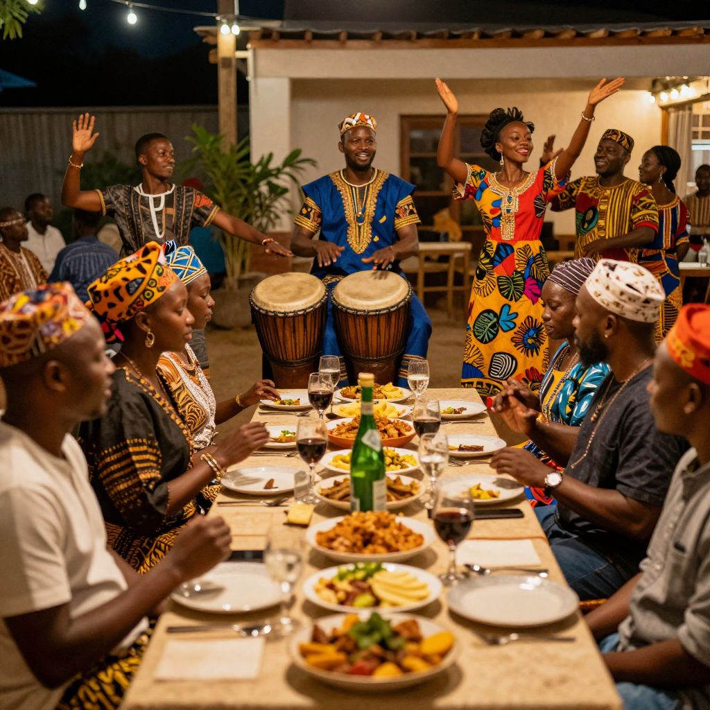 Cultural Dinner and Drum Show at The Boma