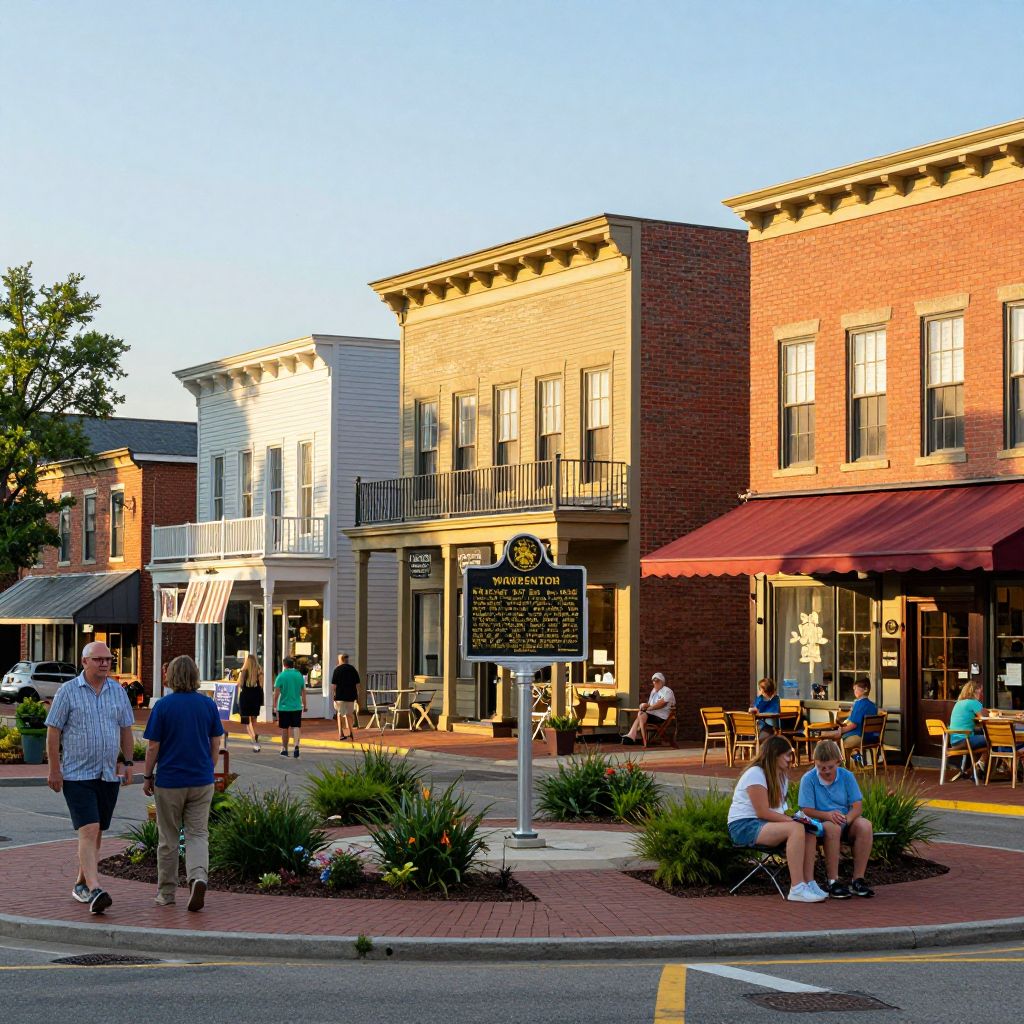 Historic Sites in Old Town Warrenton