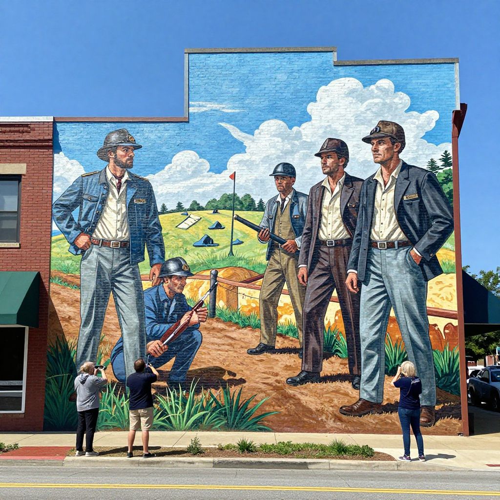 Civil War Mural